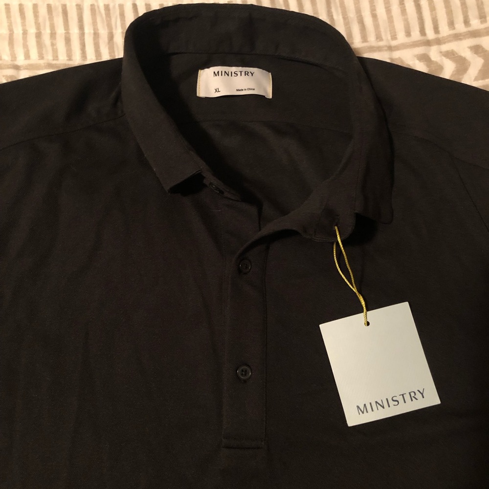 Ministry short sleeve polo